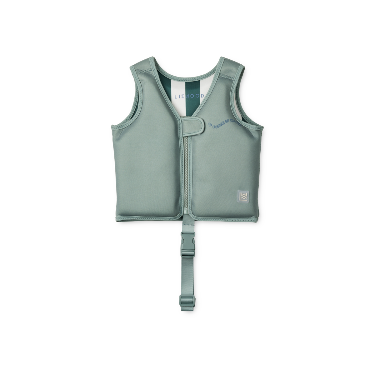 Liewood Dove Zwemvest | It comes in waves / Peppermint