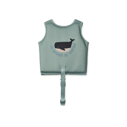 Liewood Dove Zwemvest | It comes in waves / Peppermint