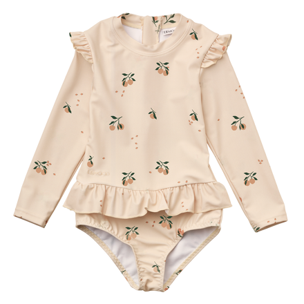 ZZZ Liewood Sille Printed Badpak | Peach / Sea shell*