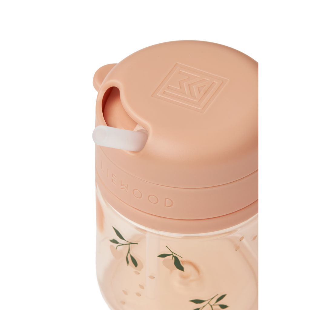 Liewood Pavia Tritan Drinkbeker Met Rietje 280Ml | Peach / Sea Shell