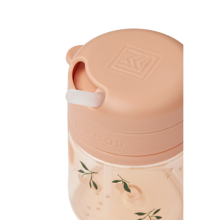 Liewood Pavia Tritan Drinkbeker Met Rietje 280Ml | Peach / Sea Shell