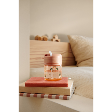 Liewood Pavia Tritan Drinkbeker Met Rietje 280Ml | Peach / Sea Shell