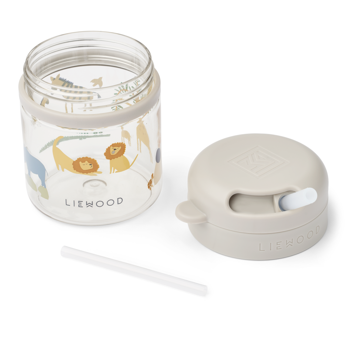 Liewood Pavia Tritan Drinkbeker Met Rietje 280Ml | All Together / Sandy
