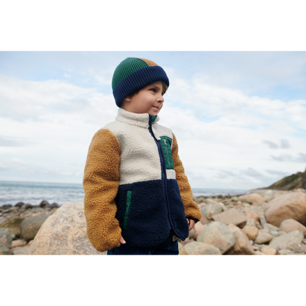 Liewood Nolan Pile Jacket | Classic Navy Multi Mix