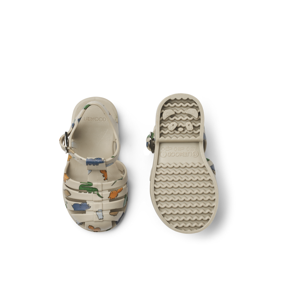 * Liewood Bre Sandalen | Dinosaurs / Mist