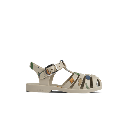 * Liewood Bre Sandalen | Dinosaurs / Mist