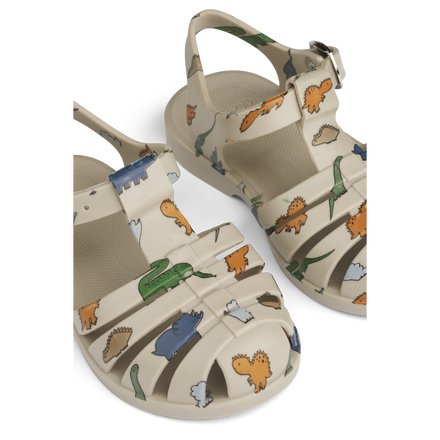* Liewood Bre Sandalen | Dinosaurs / Mist