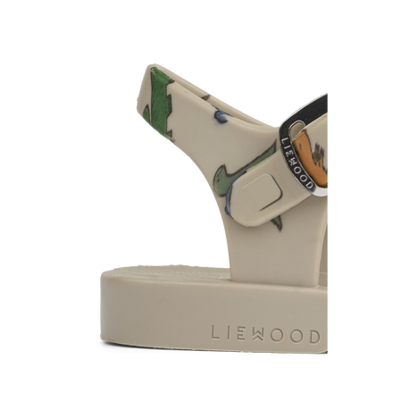 * Liewood Bre Sandalen | Dinosaurs / Mist