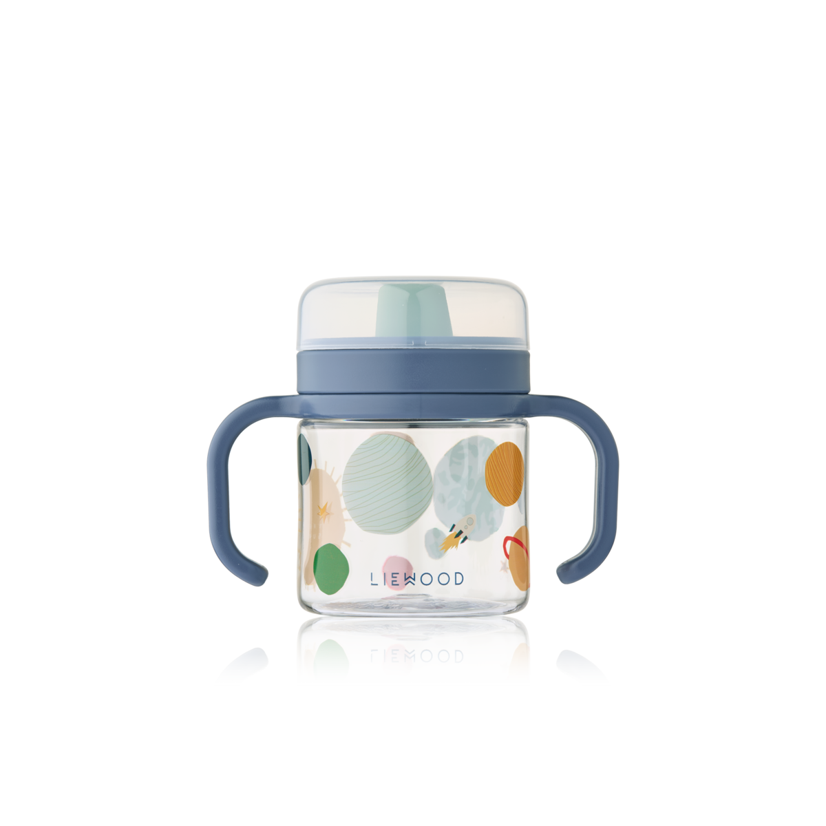 Liewood Kylo Tritan Sippy Cup 280ml | Universe / Classic Navy