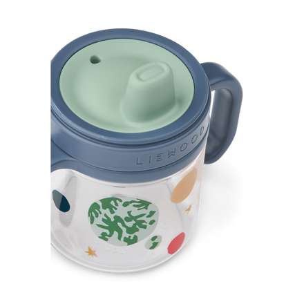 Liewood Kylo Tritan Sippy Cup 280ml | Universe / Classic Navy