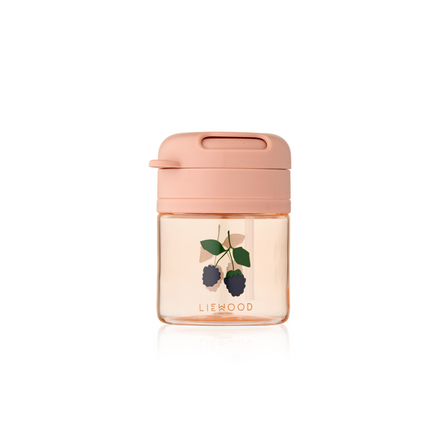 Liewood Pavia Tritan Drinkbeker Met Rietje 280ml | Berry / Pale Tuscany