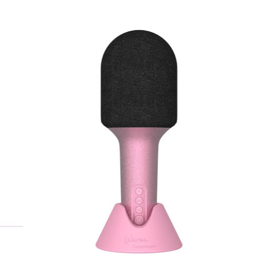Lalarma Glitter Groove Microfoon 2-in-1 | Roos