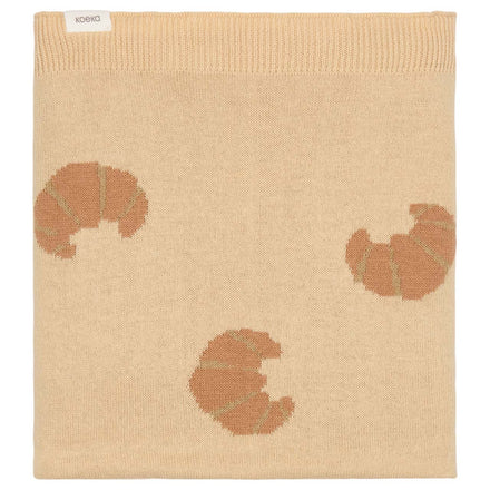 Koeka Ledikantdeken You Bake Me Happy 100x140 | Sand