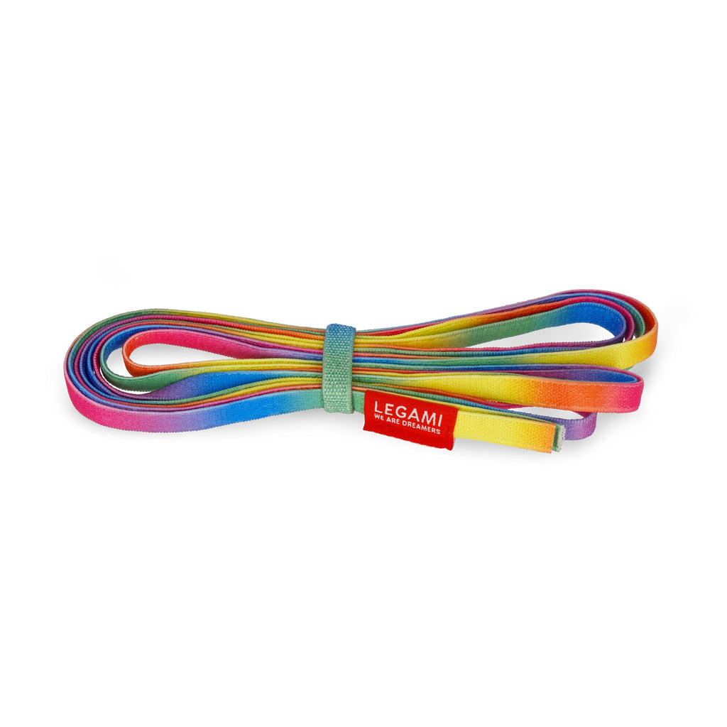 Legami Frans springtouw, rekbaar regenboogelastiek bij De Gele Flamingo