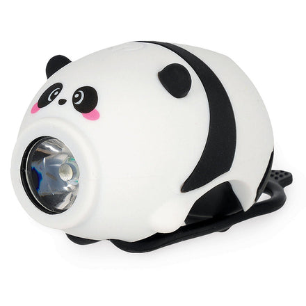 Legami herlaadbaar fietslampje met fietsbel panda bij De Gele Flamingo