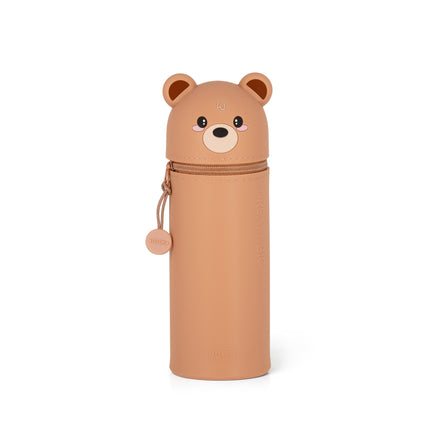Legami Hug Me 2-in-1 silicone pennenzak kawaii teddybeer bij De Gele Flamingo