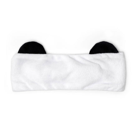 Legami Me-Time Haarband Panda houdt het haar uit het gezicht bij een gezichtsmasker, bij De Gele Flamingo
