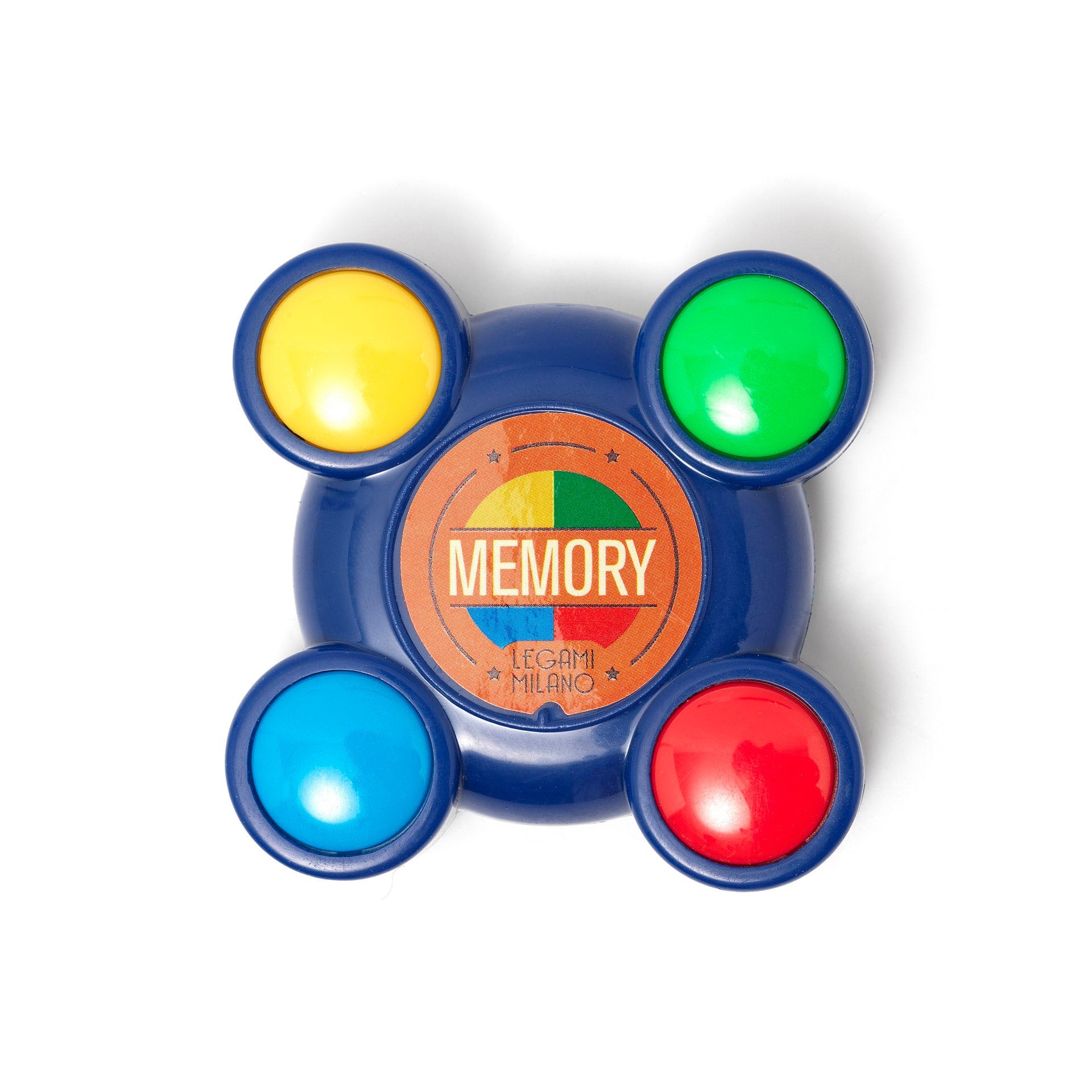 Legami Licht en Geluid Memory in blauw, elektronisch geheugenspel bij De Gele Flamingo