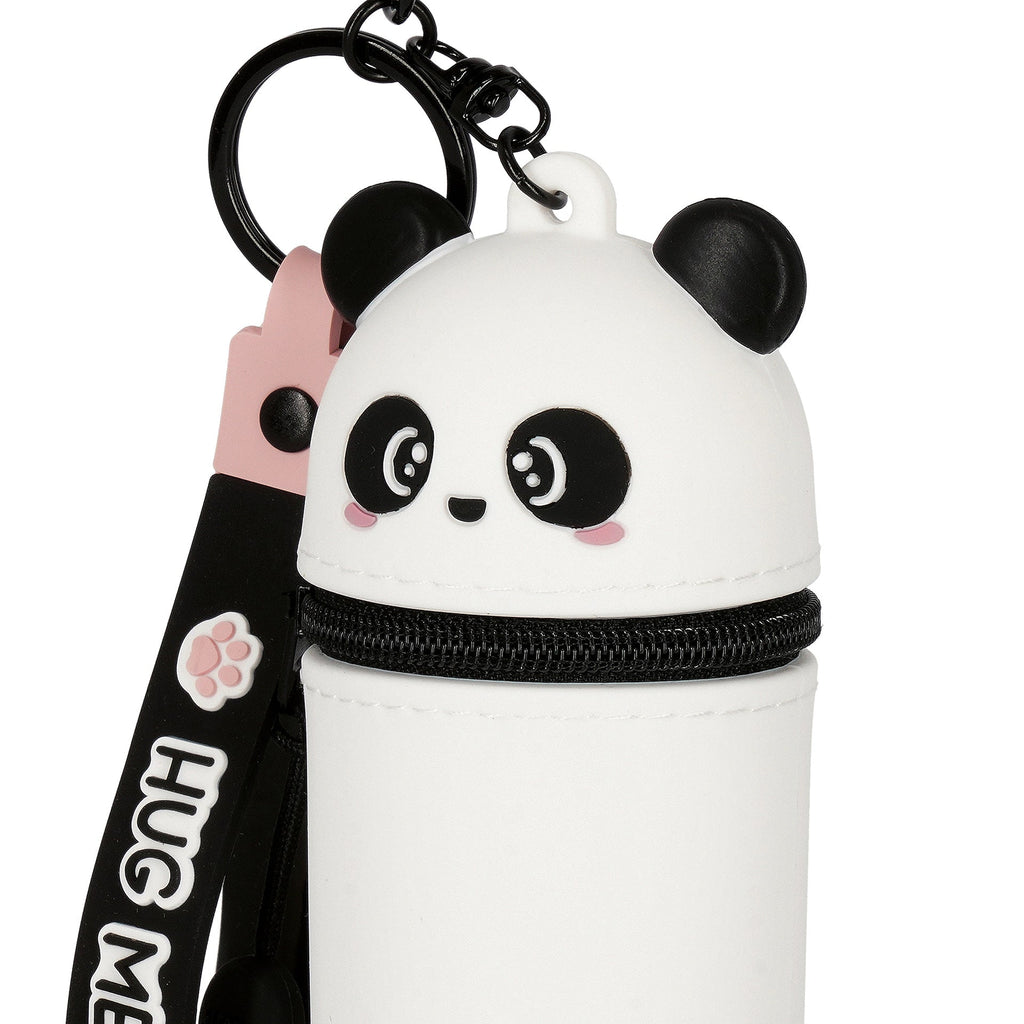 Legami Mini Kawaii panda portemonnee met polsbandje, klein cadeautje van De Gele Flamingo