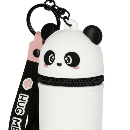 Legami Mini Kawaii panda portemonnee met polsbandje, klein cadeautje van De Gele Flamingo