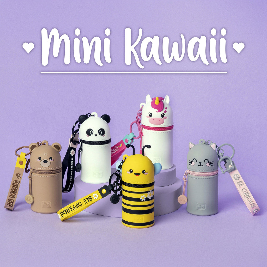 Legami Portemonnee met Sleutelhanger Mini Kawai | Teddybeer