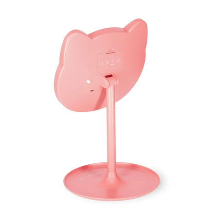 Kattenspiegel van Legami met een opbergbakje in de voet voor sieraden en make-up, bij De Gele Flamingo