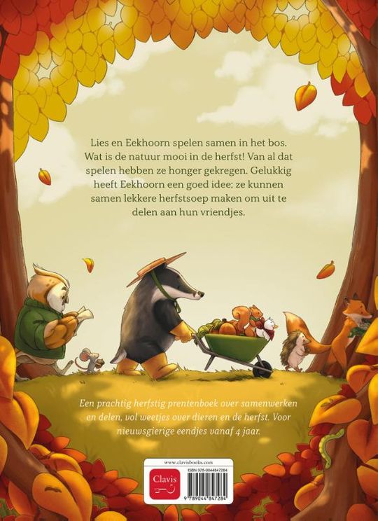 Clavis Boekje | Lieve Lies maak herfstsoep