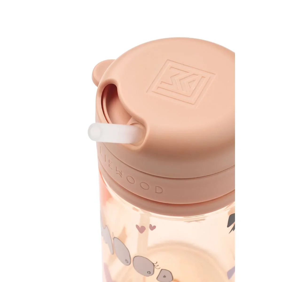 Liewood Pavia Tritan Drinkfles met Rietje 500ml | Mood / Pale Tuscany
