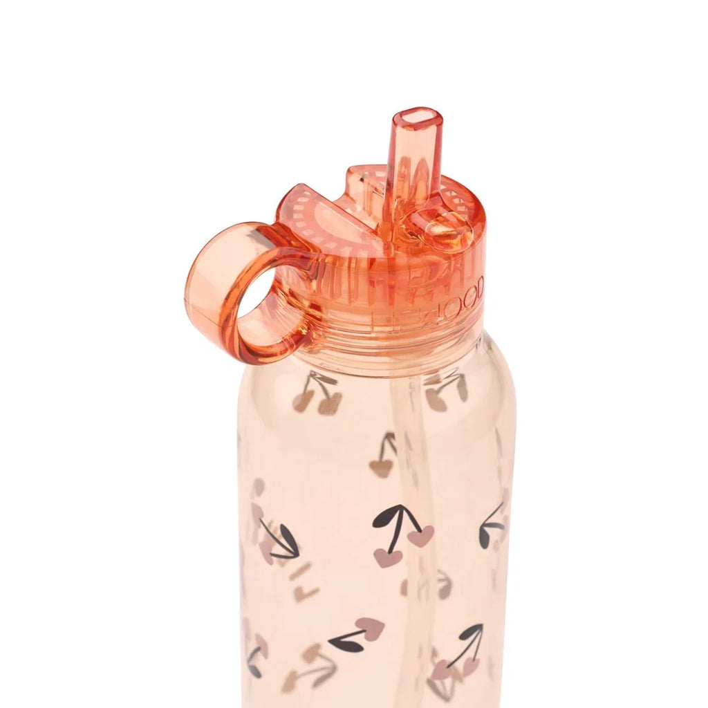 Yang drinkfles Cherry Heart Rosey van Liewood met sportdop die met een klik opengaat, De Gele Flamingo