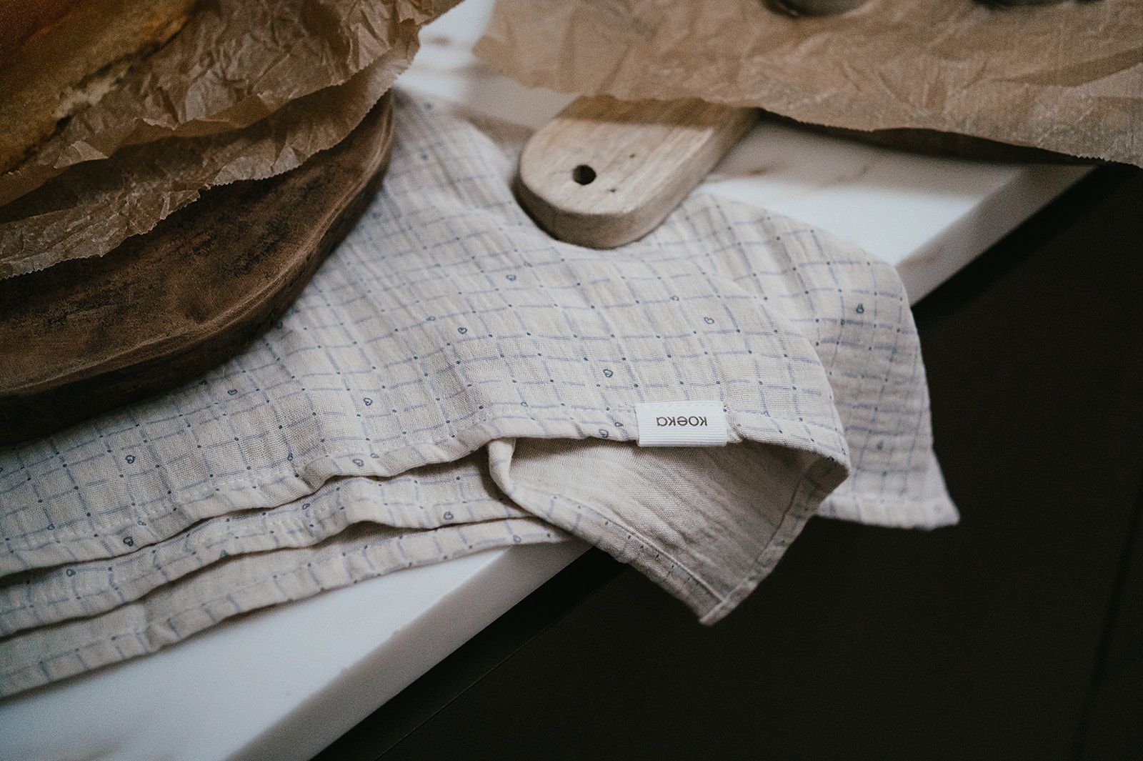 Koeka Hydrofiel Swaddle 2-Pack Lind 75x75 | Warm White