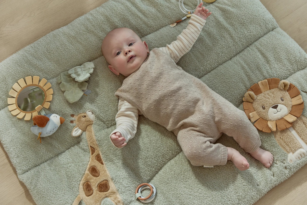 Little Dutch Activiteiten Speelmat Safari Friends | Groen