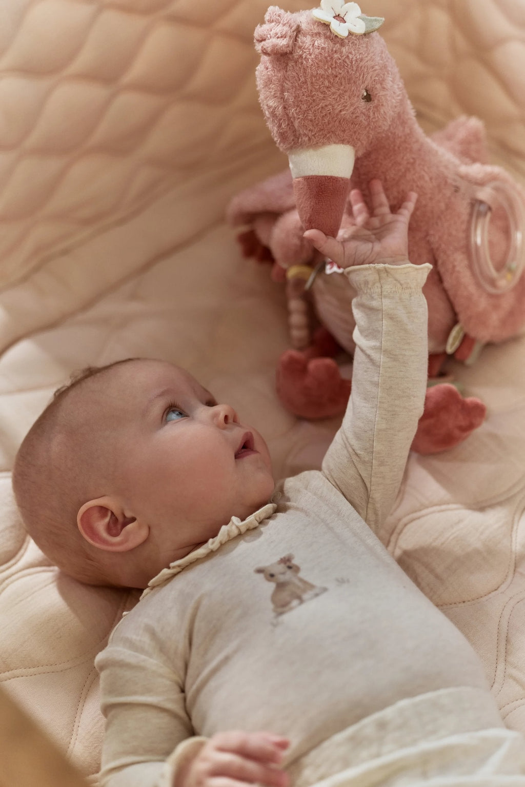 Little Dutch Activiteitenknuffel Safari Friends | Flamingo
