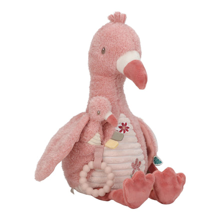 Little Dutch Activiteitenknuffel Safari Friends | Flamingo