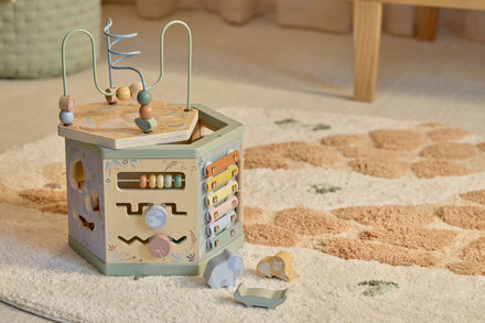Little Dutch Houten Activiteitenkubus Safari Friends