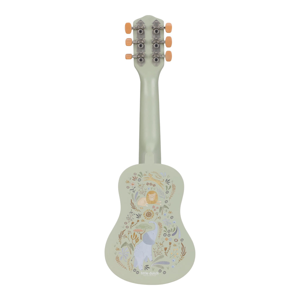 Little Dutch Houten Gitaar Safari Friends | Groen
