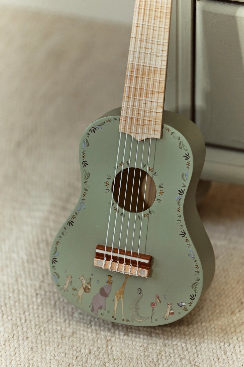 Little Dutch Houten Gitaar Safari Friends | Groen