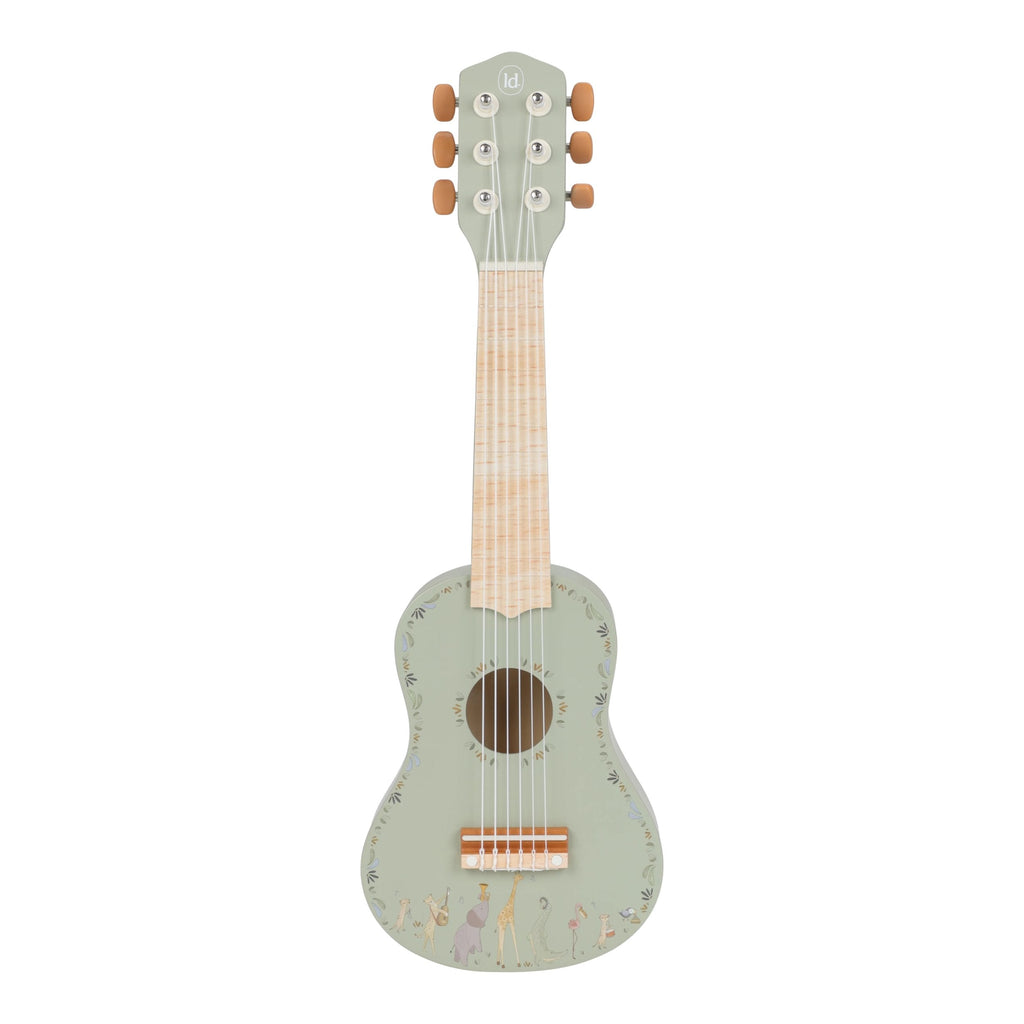 Little Dutch Houten Gitaar Safari Friends | Groen