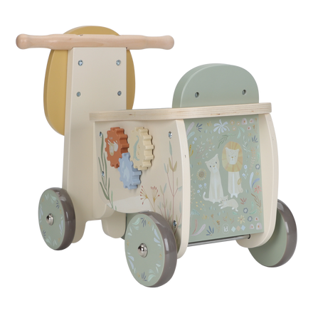 Little Dutch Houten Loopfiets Safari Friends | Leeuw