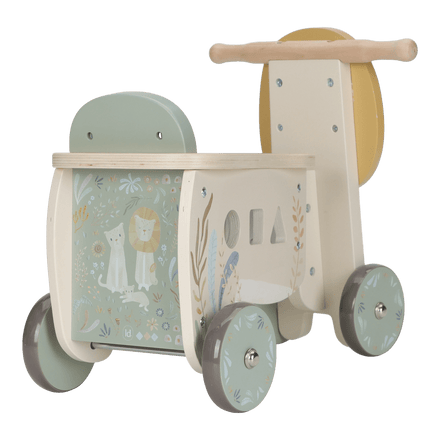 Little Dutch Houten Loopfiets Safari Friends | Leeuw