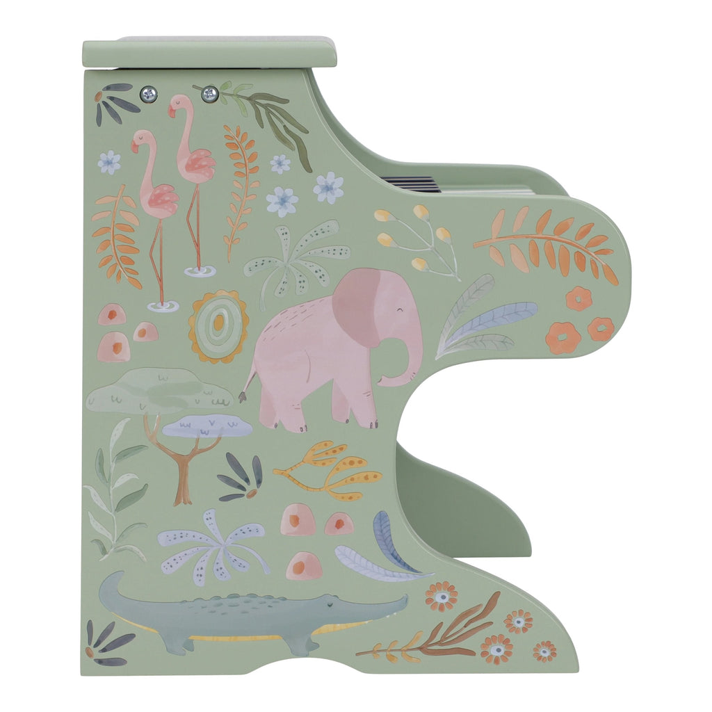 Little Dutch Houten Piano Safari Friends | Groen