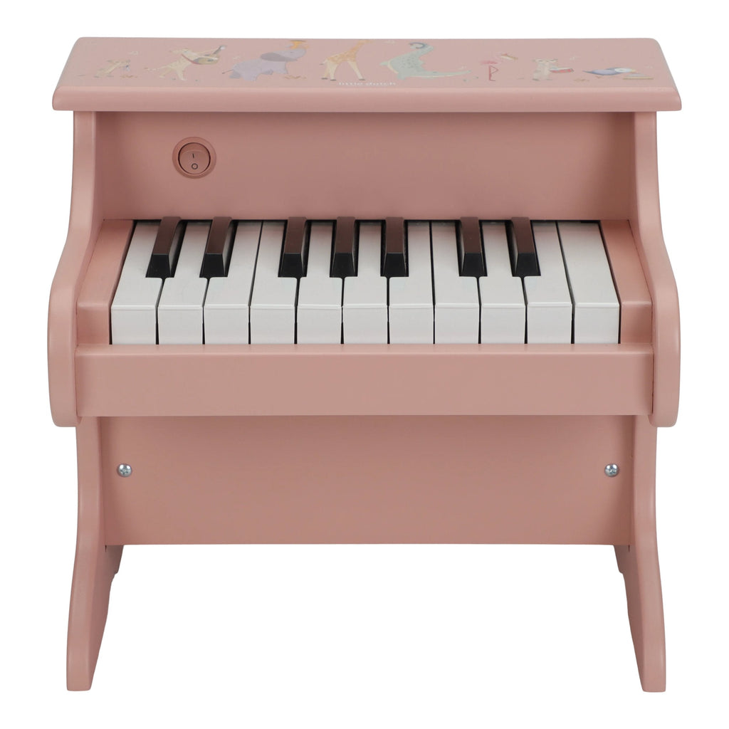 Little Dutch Houten Piano Safari Friends | Roze