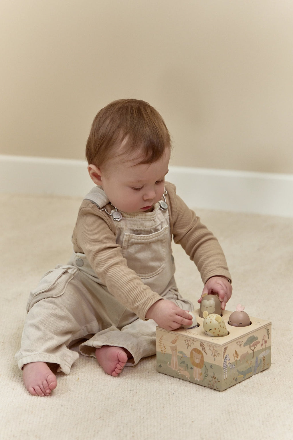 Little Dutch Houten Pop-Up Spel Safari Friends