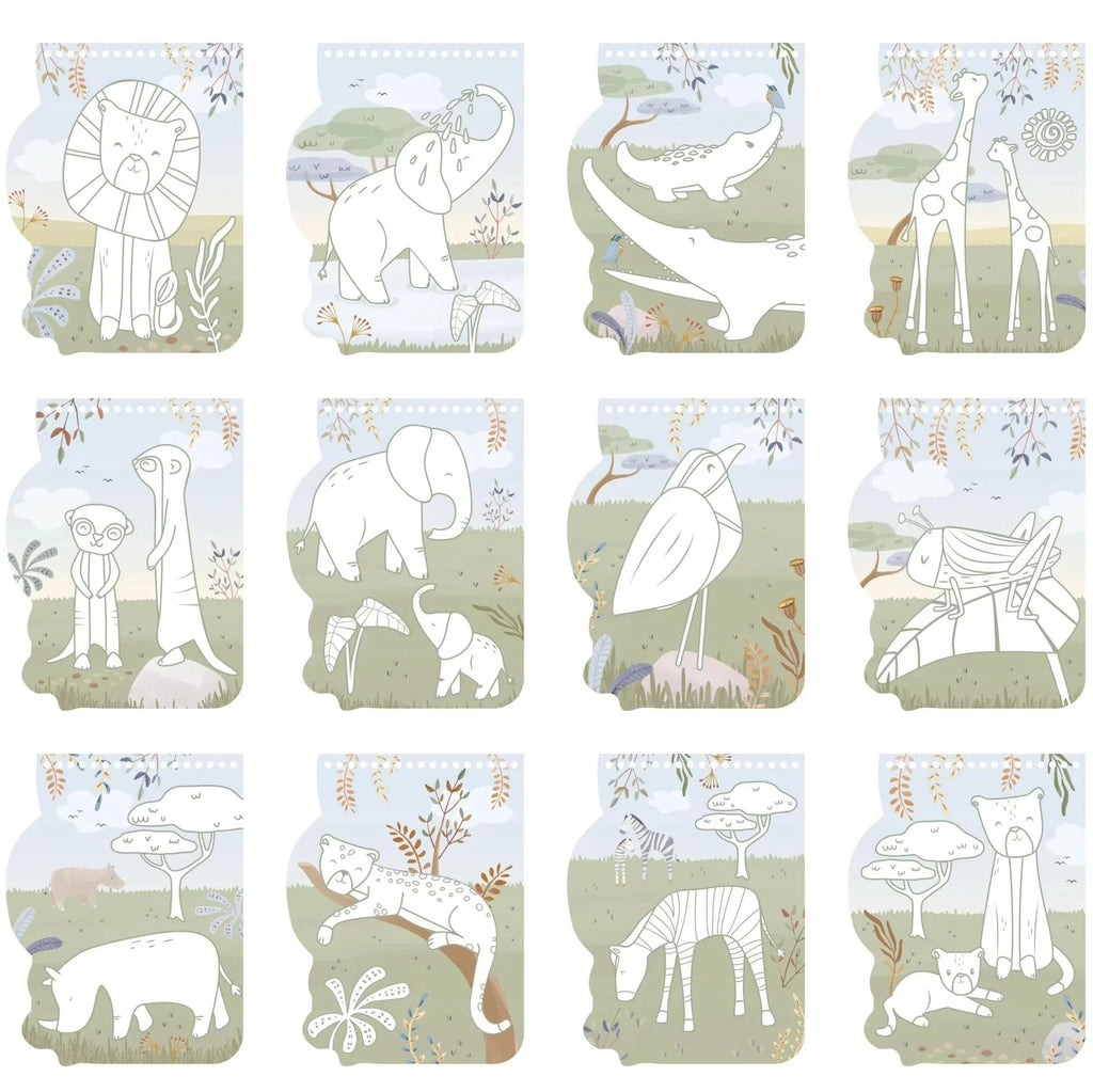 Little Dutch Kleurboek Safari Friends | Jim