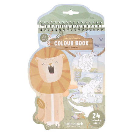 Little Dutch Kleurboek Safari Friends | Jim