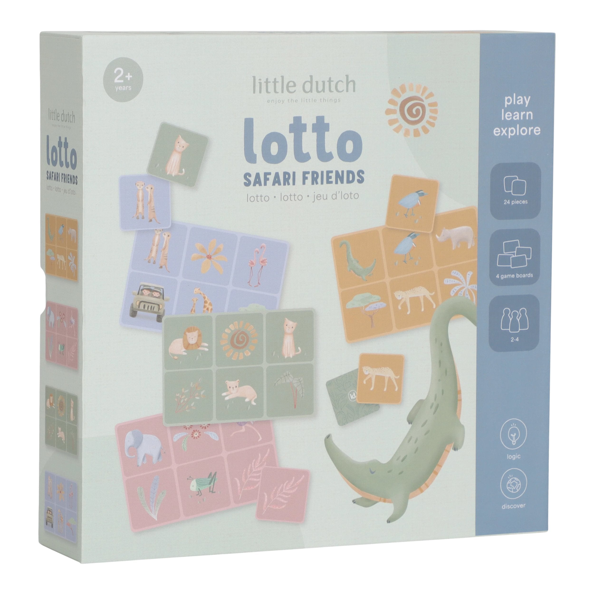 Little Dutch Lotto spel Safari Friends