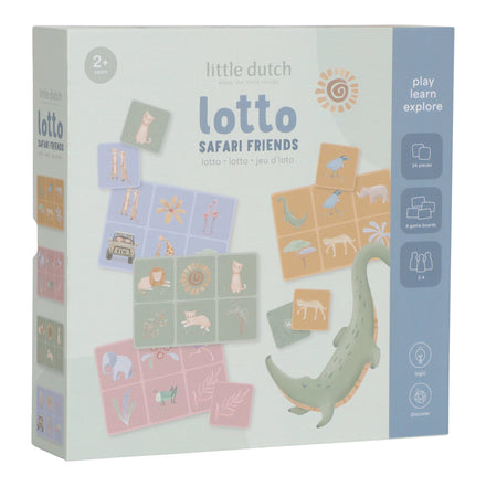 Little Dutch Lotto spel Safari Friends