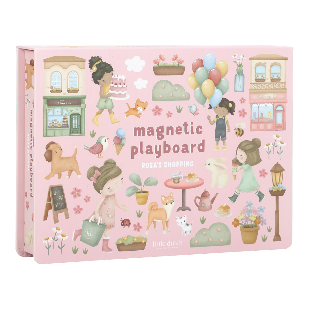 Little Dutch Magnetisch Speelbord Rosa's Winkelstraat