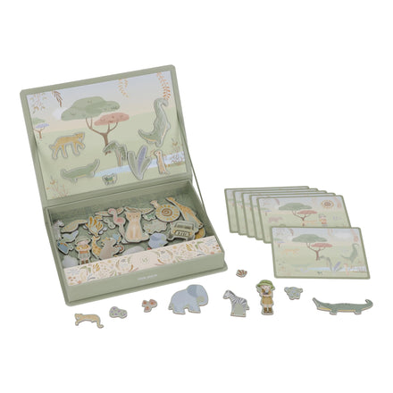 Little Dutch Magnetisch Speelbord Safari Friends