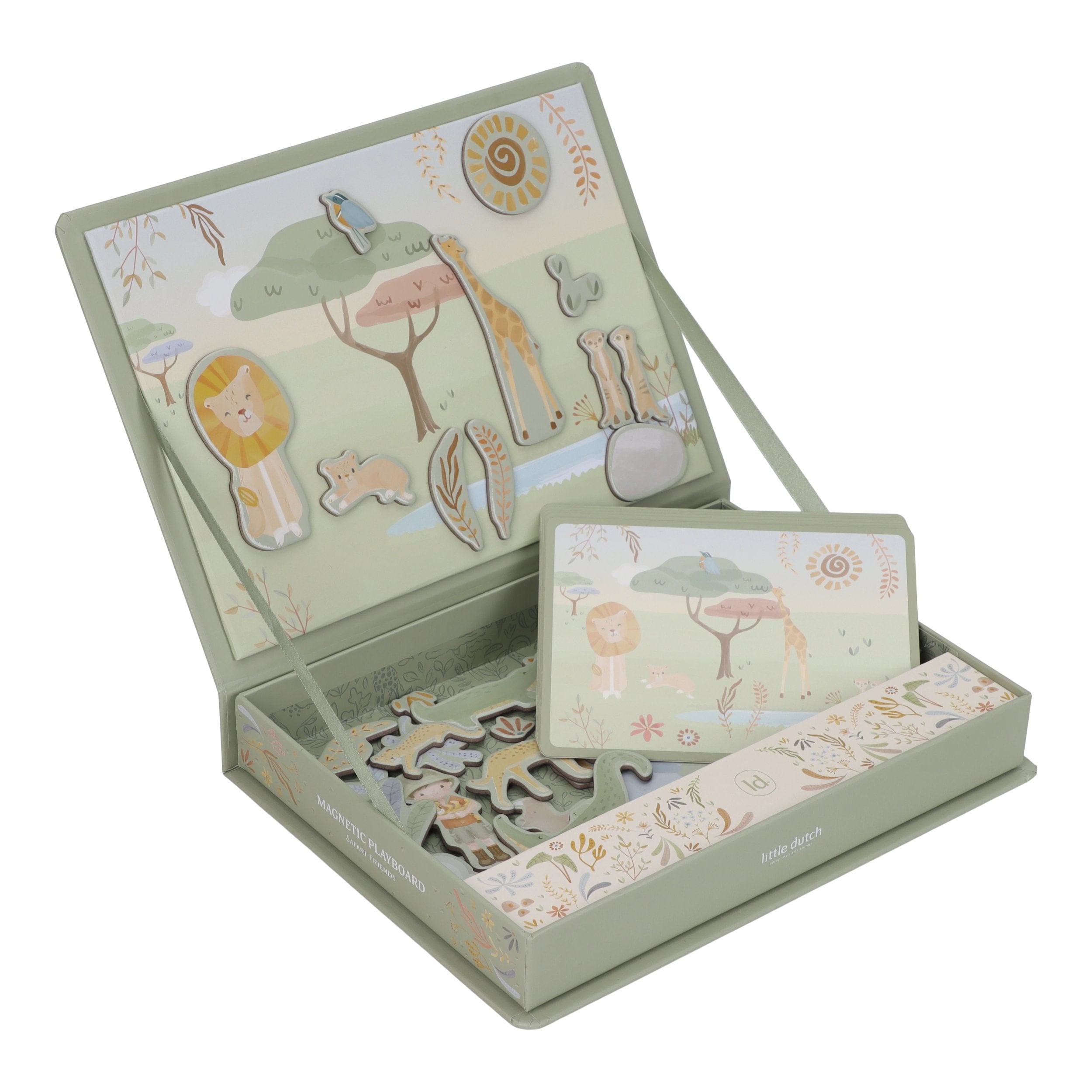 Little Dutch Magnetisch Speelbord Safari Friends