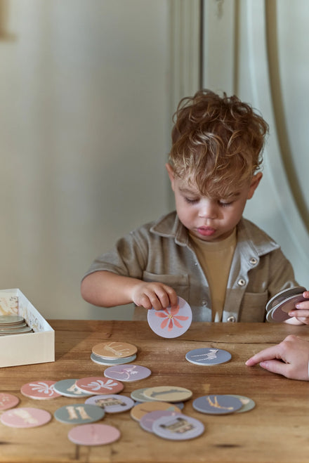 Little Dutch Memo spel Safari Friends